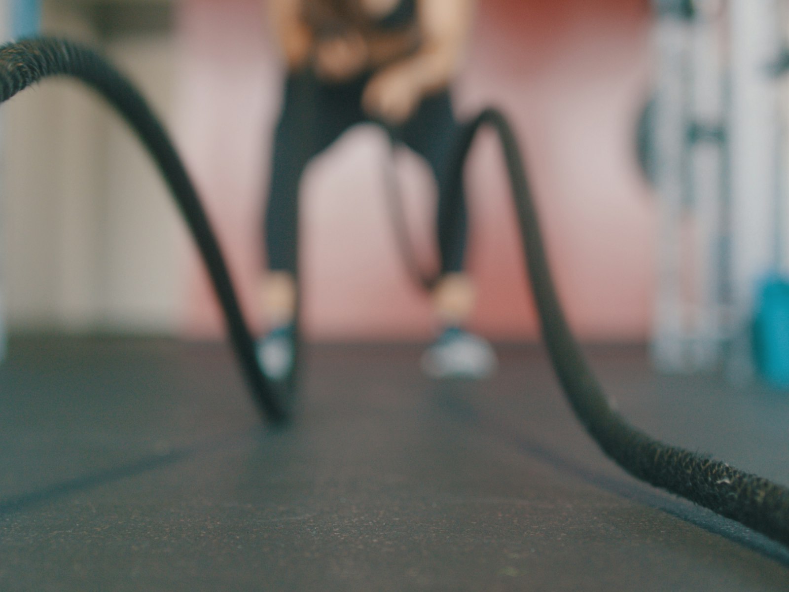 Battle rope conditioning training